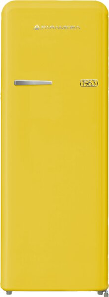 PYRAMIDEA Frigorifero Monoporta Capacit 218 Litri Classe energetica E Raffreddamento Ventilato colore Giallo - MAMBO2401Y