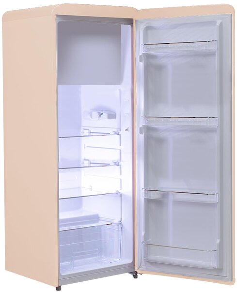 PYRAMIDEA Frigorifero Monoporta Capacit 240 Litri Classe energetica E Raffreddamento Ventilato colore Crema - MAMBO2401C Mambo