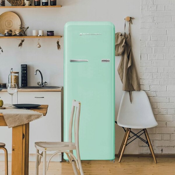 PYRAMIDEA Frigorifero Monoporta Capacit 240 Litri Classe energetica E Raffreddamento Ventilato colore Verde - MAMBO2401G Mambo