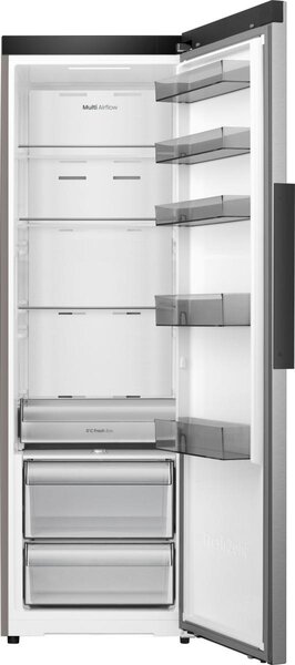 Hisense Frigorifero Monoporta Capacit 372 Litri Classe energetica E Raffreddamento No Frost colore Acciaio Inox - RL3K370SEIE