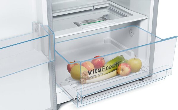Bosch Frigorifero Monoporta Capacit 346 Litri Classe F Ventilato colore Inox - KSV36VLEP Serie 4