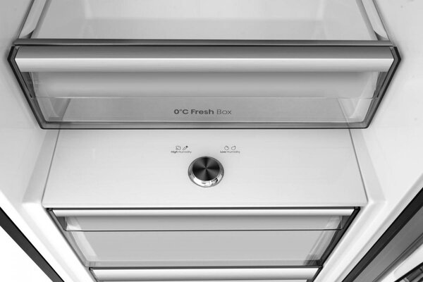 Hisense Frigorifero Monoporta Capacit 372 Litri Classe energetica E Raffreddamento No Frost colore Acciaio Inox - RL3K370SEIE