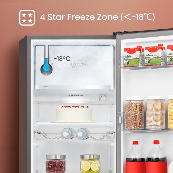 Hisense Frigorifero Monoporta Statico Classe E Capacit 165 Litri colore Argento - RR220D4BDE