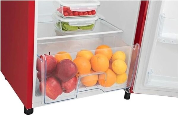 Hisense Frigorifero Monoporta Statico Capacit 169 Litri Classe Energetica E colore Rosso - RR220D4ERE