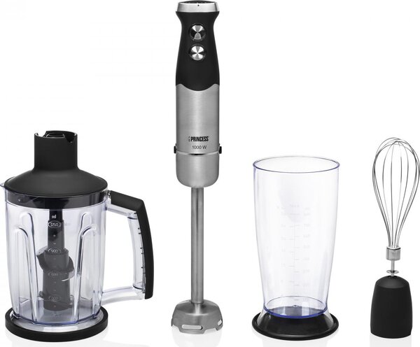 PRINCESS Frullatore a Immersione Minipimer Potenza 1000 Watt colore Inox - 221221