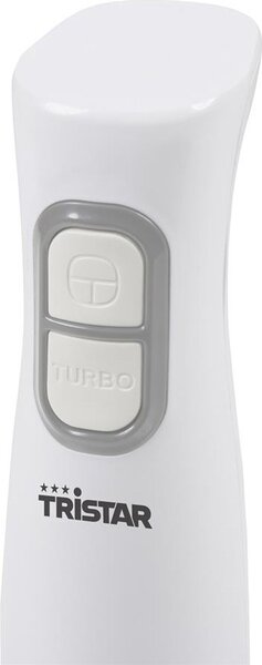 TRISTAR Frullatore a Immersione Minipimer Potenza 350 Watt 2 Velocit Lame in Acciaio Inox colore Bianco - MX4850