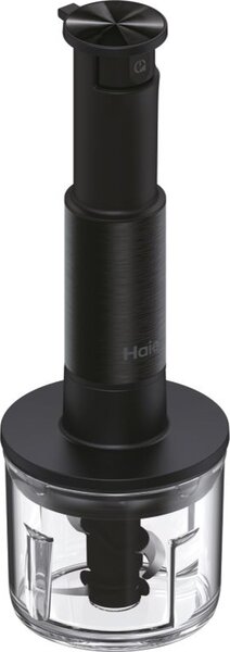 Haier Frullatore ad immersione con Lame in Acciaio e Bicchiere 0,9 Litri colore Nero I-Master Serie 5 - HHB5B5 011