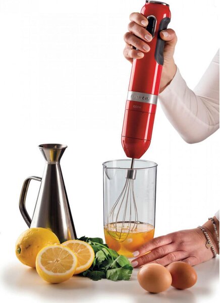 Ariete Frullatore a Immesione Potenza 1000W Capacit 0,7 Litri 10 Velocit colore Rosso Moderna 602 - 00C060200AR0