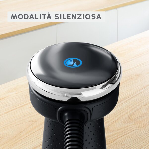 Moulinex Frullatore a Immersione Minipimer Potenza 1000W con Bicchiere e Frusta colore Nero Quickchef+ - DD673810