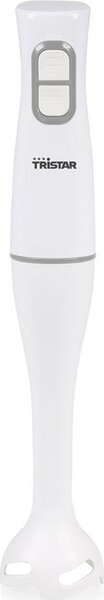 TRISTAR Frullatore a Immersione Minipimer Potenza 350 Watt 2 Velocit Lame in Acciaio Inox colore Bianco - MX4850