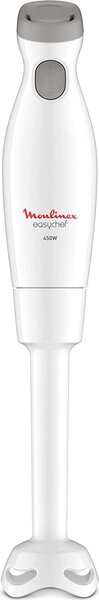 Moulinex Frullatore ad Immersione Minipimer 2 Velocit Lame Acciaio Potenza 450 watt + Bicchiere graduato da 800 ml - DD45A1 Easychef