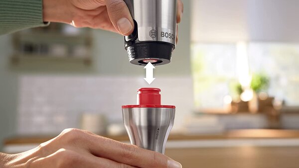 Bosch Frullatore ad immersione Minipimer 1200 watt 0,6 L Acciaio inox - MSM6M810