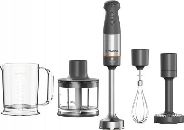 Kenwood Frullatore ad Immersione Minipimer Potenza 1000 watt colore Grigio - HBM60.307GY