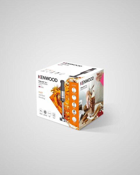 Kenwood Frullatore ad Immersione Minipimer Potenza 1000 watt colore Grigio - HBM60.307GY