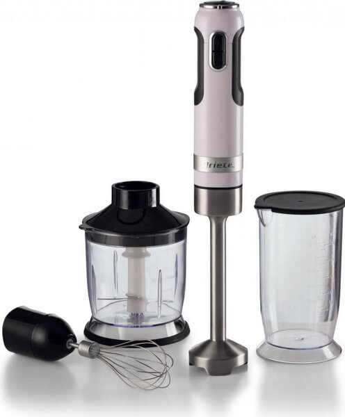 Ariete Frullatore ad Immersione Minipimer Potenza 1000 Watt 10 Velocit + Turbo e Accessori colore Bianco - 00C060201AR0 Moderna