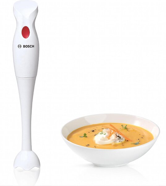 Bosch Frullatore ad Immersione Minipimer Potenza 350 watt in Plastica colore Bianco - MSMP1000