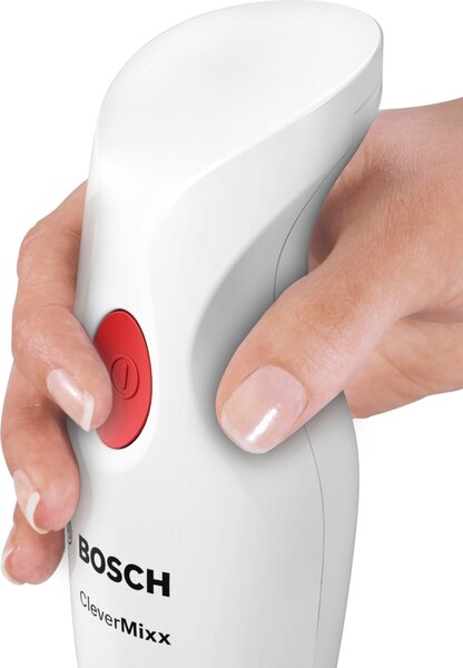 Bosch Frullatore ad Immersione Minipimer Potenza 400 Watt con Bicchiere da 0.6 Litri colore Bianco - MSM14200