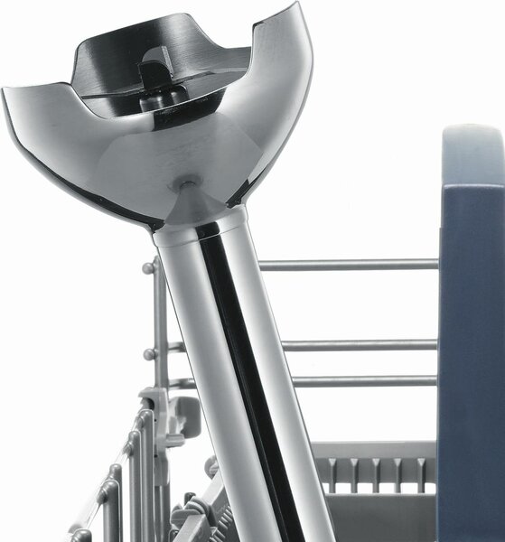 Bosch Frullatore ad Immersione Minipimer Potenza 400 Watt Lama in Acciaio Inox colore Bianco - MSM24100 CleverMixx