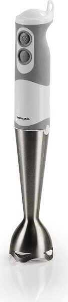 Termozeta Frullatore ad Immersione Minipimer Potenza 500 watt Lame inox colore Bianco Grigio - 76017 Mixer 500