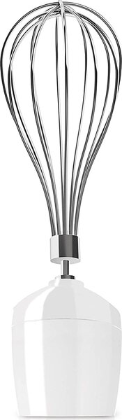 Black & Decker Frullatore ad Immersione Minipimer Potenza 600 watt 20 Velocit + Funzione Turbo colore Bianco - BXHBA600E