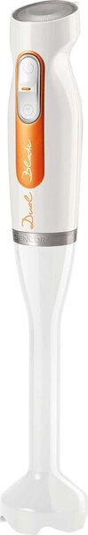 SENCOR Frullatore ad Immersione Minipimer Potenza 600 watt 2 Velocit 0,7 Litri colore Bianco Arancione - SHB 4260 wattH-EUE3