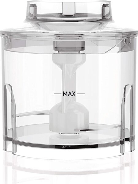 Black & Decker Frullatore ad Immersione Minipimer Potenza 600 watt 20 Velocit + Funzione Turbo colore Bianco - BXHBA600E