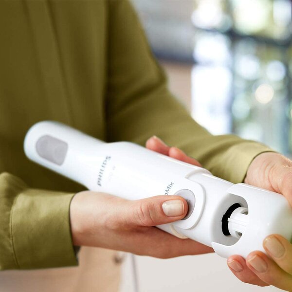 Philips Frullatore ad Immersione Minipimer Potenza 650 watt colore Bianco - HR2531/00 Daily Collection