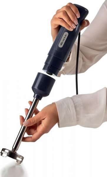 Ariete Frullatore ad Immersione Minipimer Potenza 700 watt 2 Velocit Lama in Acciaio inox colore Nero - 601 Hand Blender Breakfast