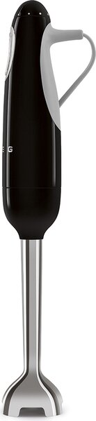 Smeg Frullatore ad Immersione Minipimer Potenza 700 Watt Capacit Ciotola 1.4 Litri con Bicchiere Funzione Turbo colore Nero Lucido - HBF03BLEU 50'
