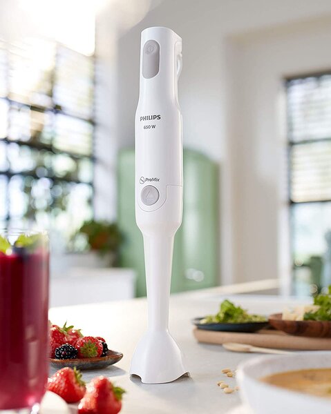 Philips Frullatore ad Immersione Minipimer Potenza 650 watt colore Bianco - HR2531/00 Daily Collection
