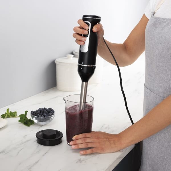 Ninja Frullatore ad Immersione Minipimer Potenza 850 watt in Acciaio colore Nero - CI100EU