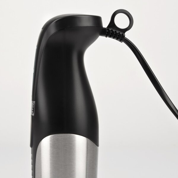 Girmi Frullatore ad Immersione Minipimer Potenza 800 Watt + Accessori colore Nero e Inox - MX3900