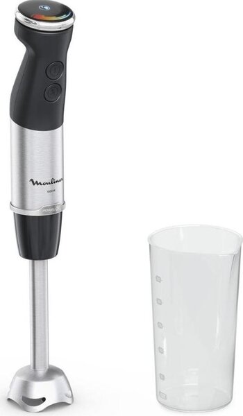 Moulinex Frullatore ad immersione Potenza 1000W 20 Velocit con Bicchiere colore Inox/Nero QuickChef+ - DD671810