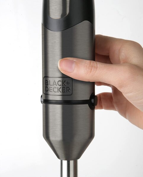 Black & Decker Frullatore ad immersione multifunzione 1000 Watt- BXHB 1000E