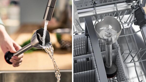 Bosch Frullatore ad immersione Potenza 1000 Watt 12 Velocit + Accessori - MSM4B623 Serie 4