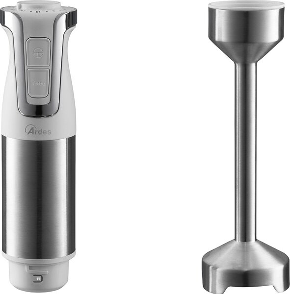 Ardes Frullatore ad immersione Potenza 1000W con Lame in Acciaio colore Inox - ARMIX02
