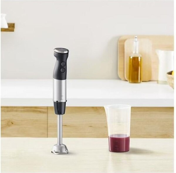 Moulinex Frullatore ad immersione Potenza 1000W 20 Velocit con Bicchiere colore Inox/Nero QuickChef+ - DD671810