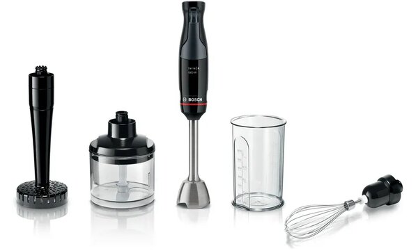 Bosch Frullatore ad immersione Potenza 1000 Watt 12 Velocit + Accessori - MSM4B623 Serie 4