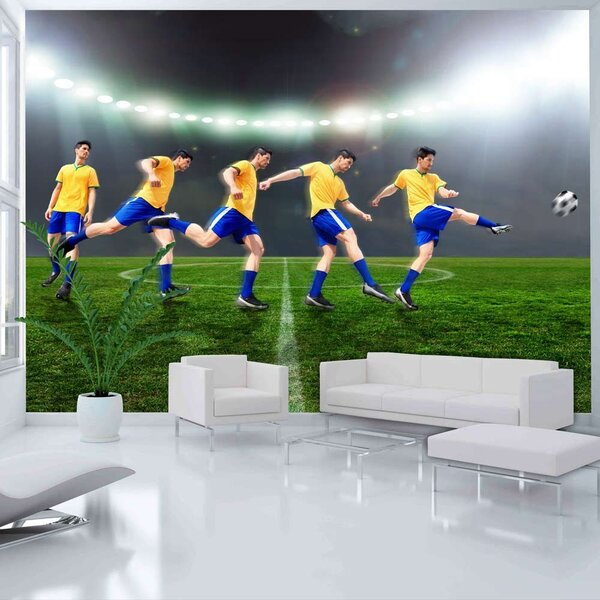 Carta da parati fotografica grande calciatore