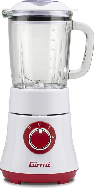 Girmi Frullatore con Bicchiere Capacit 0,6 Litri Potenza 300 watt Lame in Acciaio Bicchiere graduato - FR 2300