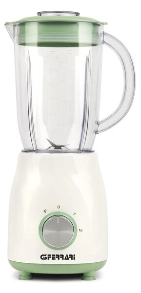 G3 Ferrari Frullatore con Bicchiere Capacit 1,2 Litri Potenza 350W colore Bianco/Verde Gir - G20169