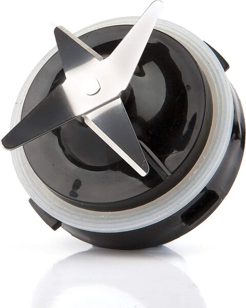Black & Decker Frullatore con Bicchiere Capacit 1,5 Litri Lame in Acciaio Inox Potenza 500 watt colore Nero Bianco - BXJB500E