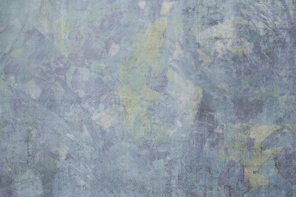Carta da parati – Art pittura astratta blu