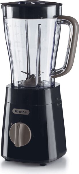 Ariete Frullatore con Bicchiere Capacit 1,5 Litri Potenza 500 watt Lame in Acciaio colore Grigio - 00C057603AR0
