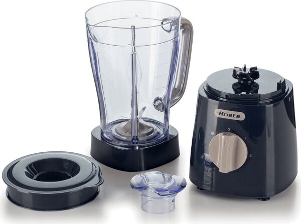 Ariete Frullatore con Bicchiere Capacit 1,5 Litri Potenza 500 watt Lame in Acciaio colore Grigio - 00C057603AR0
