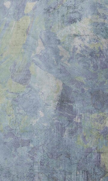 Carta da parati – Art pittura astratta blu