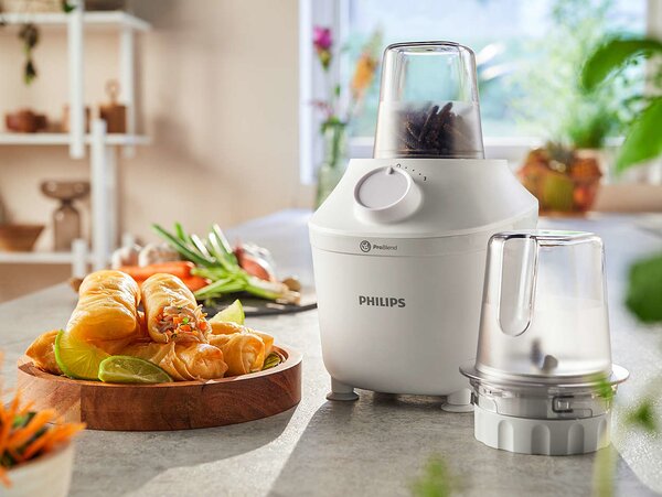 Philips Frullatore con Bicchiere Capacit 1,9 litri Potenza 450 watt colore Bianco - HR2041/00