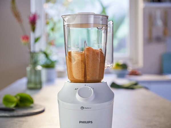 Philips Frullatore con Bicchiere Capacit 1,9 litri Potenza 450 watt colore Bianco - HR2041/00
