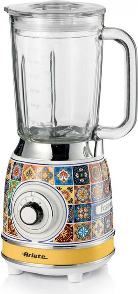 Ariete Frullatore con Bicchiere Capacit 1.5 Litri Potenza 1000 Watt 4 Velocit + Pulse Estetica Positano - 00C05830PAR0