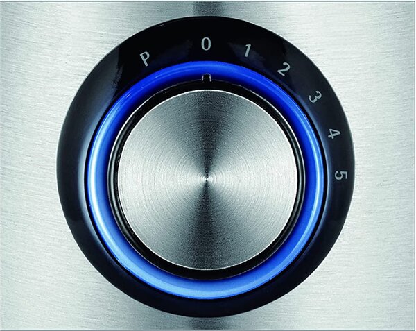 Melchioni Frullatore con Bicchiere Capacit 1.5 Litri Potenza 600 watt Lame in Acciaio Bicchiere graduato - Frullo Glas